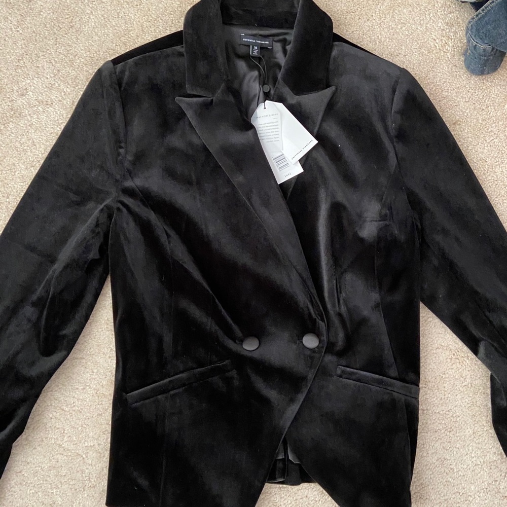 Universal standard velvet coat